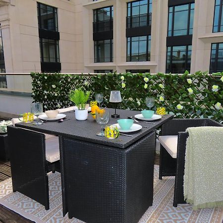 Spacious 3-Bed 3-Bath Luxury Apartment With Balcony Hyde Park Londen Buitenkant foto
